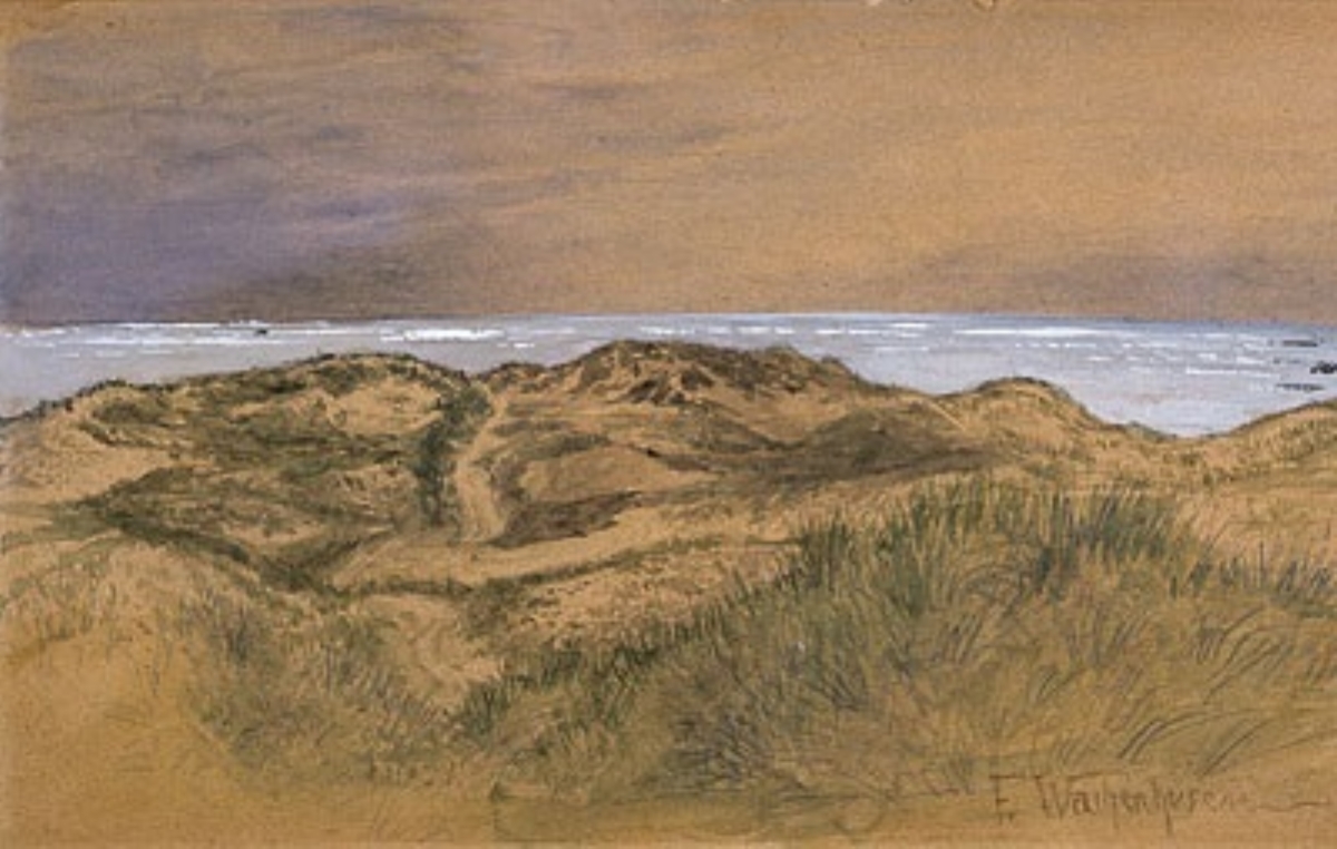 fw_1900uDuenenlandschaft_Aquarell_und_Bleistift_auf_Papier_13,5x20,5cm