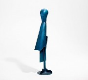 hsa_1966_Figur_mit_Schuerze_aluminium castings,welded_and_sprayed_127x38x30_war