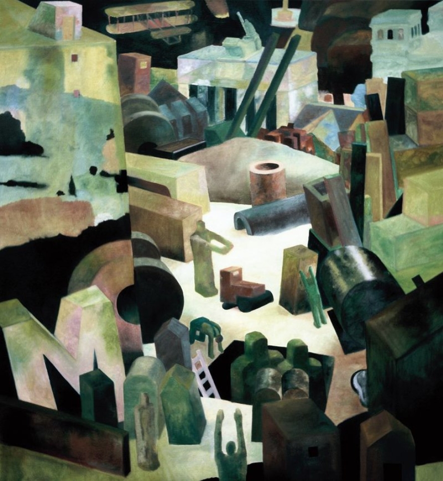 mo_2001_Bannkreis_Oel_auf_Leinwand_142x132cm