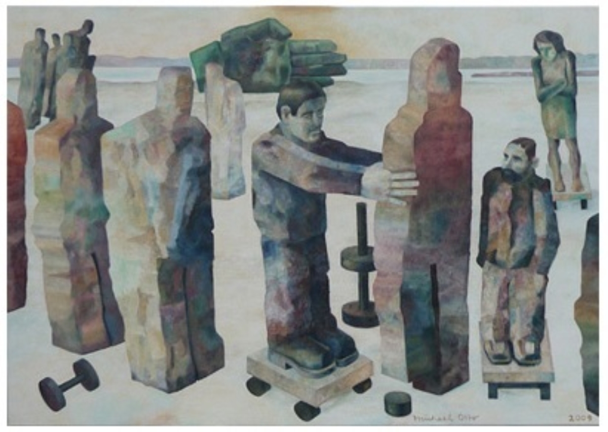 mo_2009_Eignungspruefung_II_Oel_auf_Leinwand_100x140cm