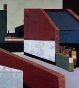 mo_1990_Parkhaus_Einfahrt_Oel_auf_Leinwand_132x122cm mo_1990_Parkhaus_Einfahrt_Oel_auf_Leinwand_132x122cm