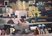 mo_1999_Der_Umzug_Oel_auf_Leinwand_99x138cm mo_1999_Der_Umzug_Oel_auf_Leinwand_99x138cm