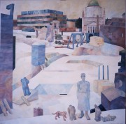 mo_2007_Potsdam_zentral_Oel_auf_Leinwand_160x160cm mo_2007_Potsdam_zentral_Oel_auf_Leinwand_160x160cm